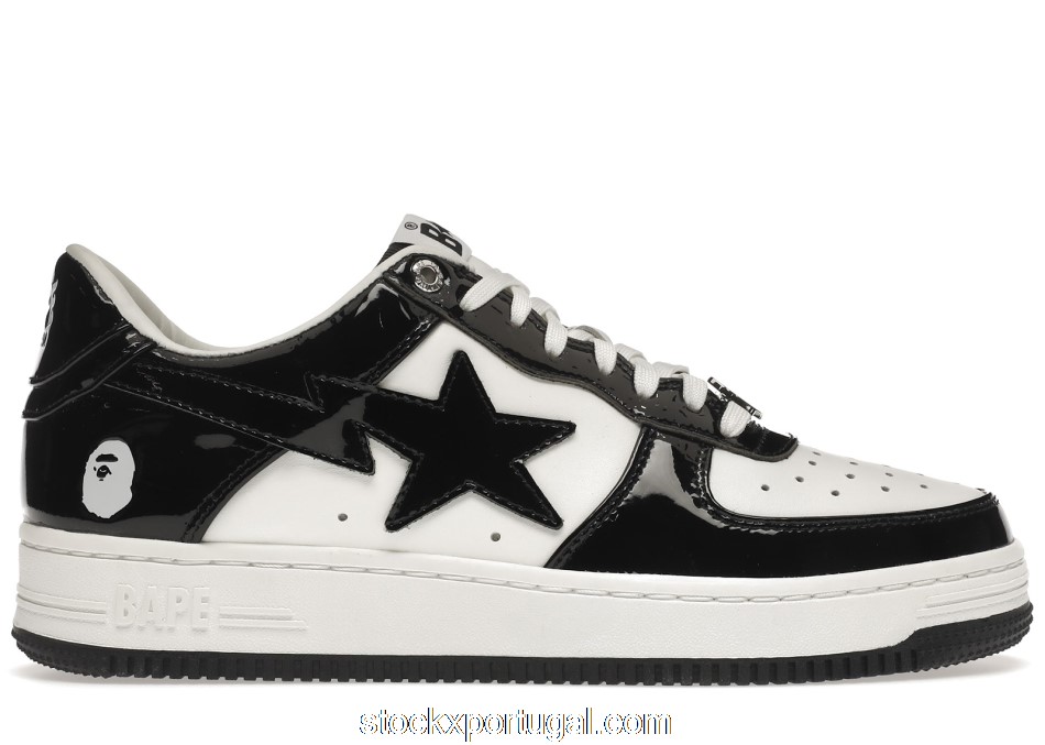 Outlet A Bathing Ape Bape Sta Low Black 001FWH701001_BLK_A