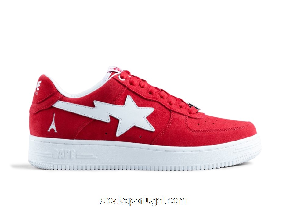 Outlet A Bathing Ape Bape Sta Low Highsnobiety Not In Paris Red