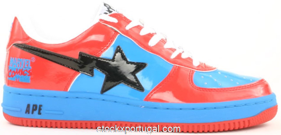 Outlet A Bathing Ape Bape Sta Low Marvel Comics Spider Man