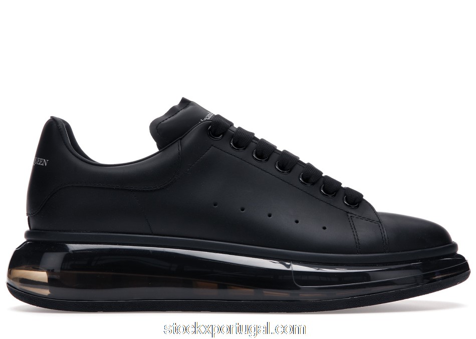 Outlet Alexander McQueen Oversized Black Shiny Sole 604232WHX981000