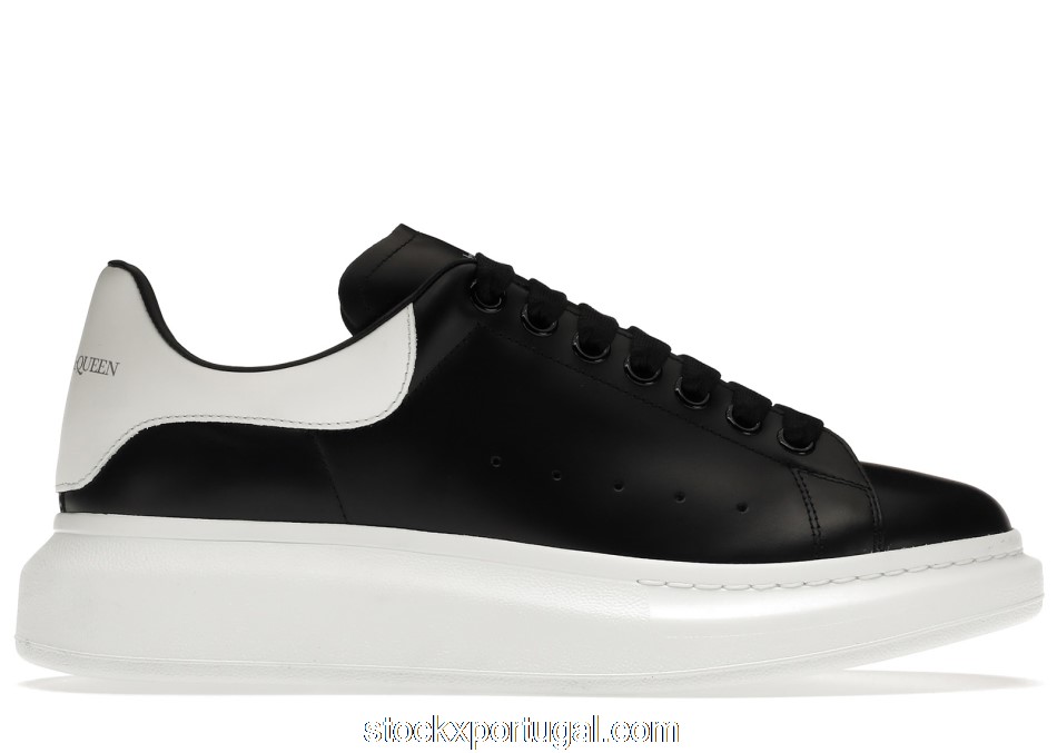 Outlet Alexander McQueen Oversized Black White 553680WHGP51070