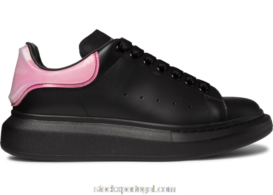 Outlet Alexander McQueen Oversized Bright Pink Black 606549WHX9H