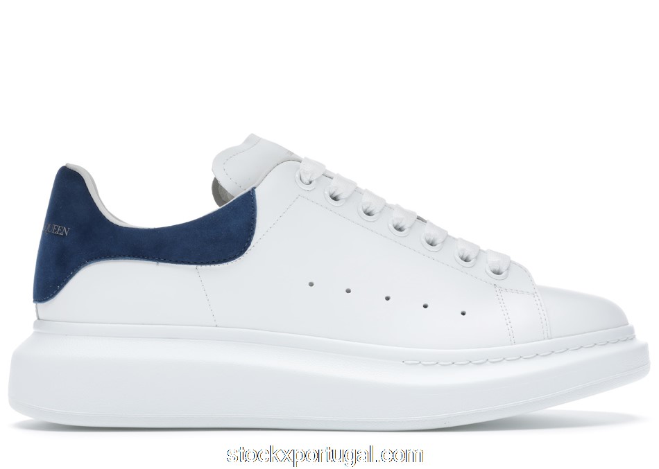Outlet Alexander McQueen Oversized Worker Blue 553680WHGP79086