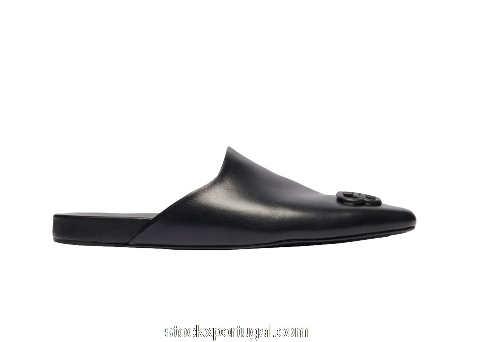 Outlet Balenciaga Cosy BB Mule Black 654644WBB541000