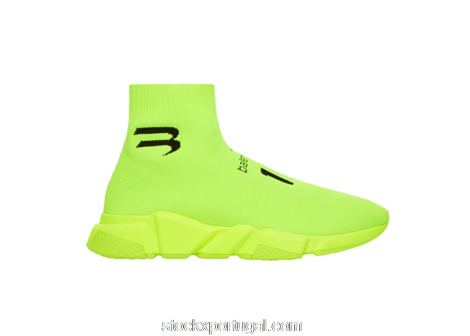 Outlet Balenciaga Speed 13 Fluo Yellow 645734W2DBV7310