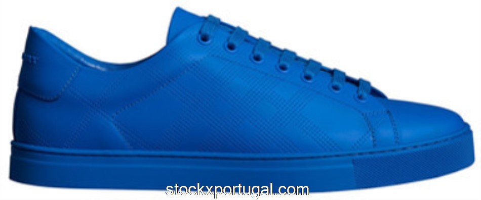 Outlet Burberry Perforated Blue Blue