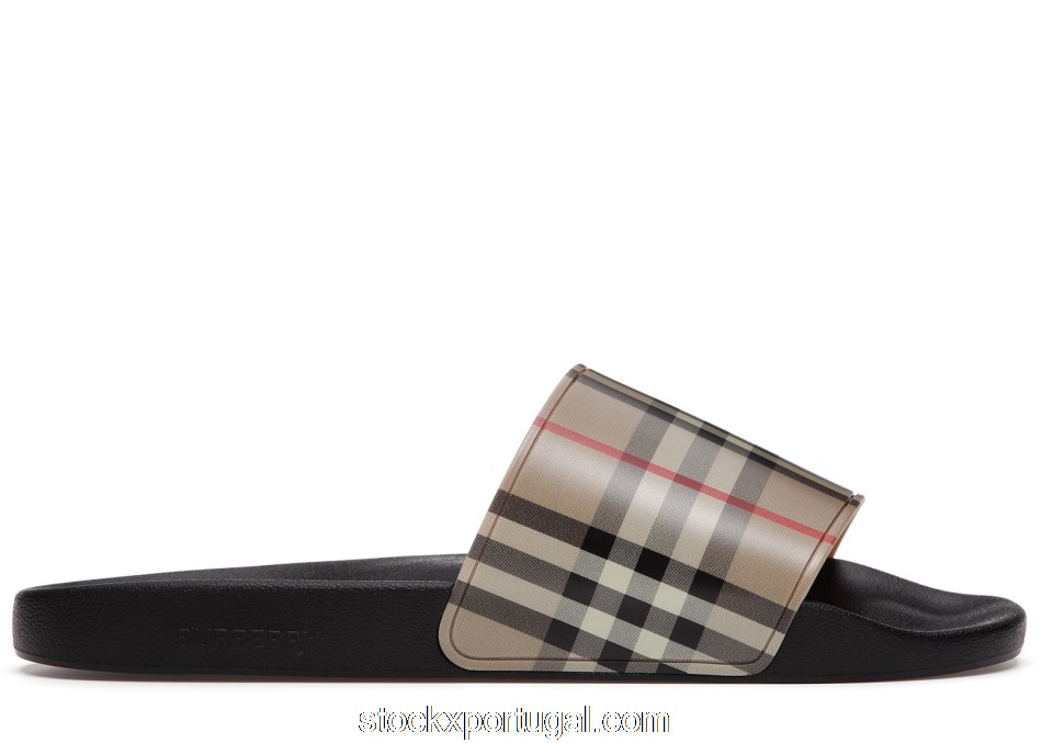 Outlet Burberry Slides Vintage Check 8023965