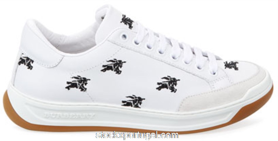 Outlet Burberry Timsbury Knight White