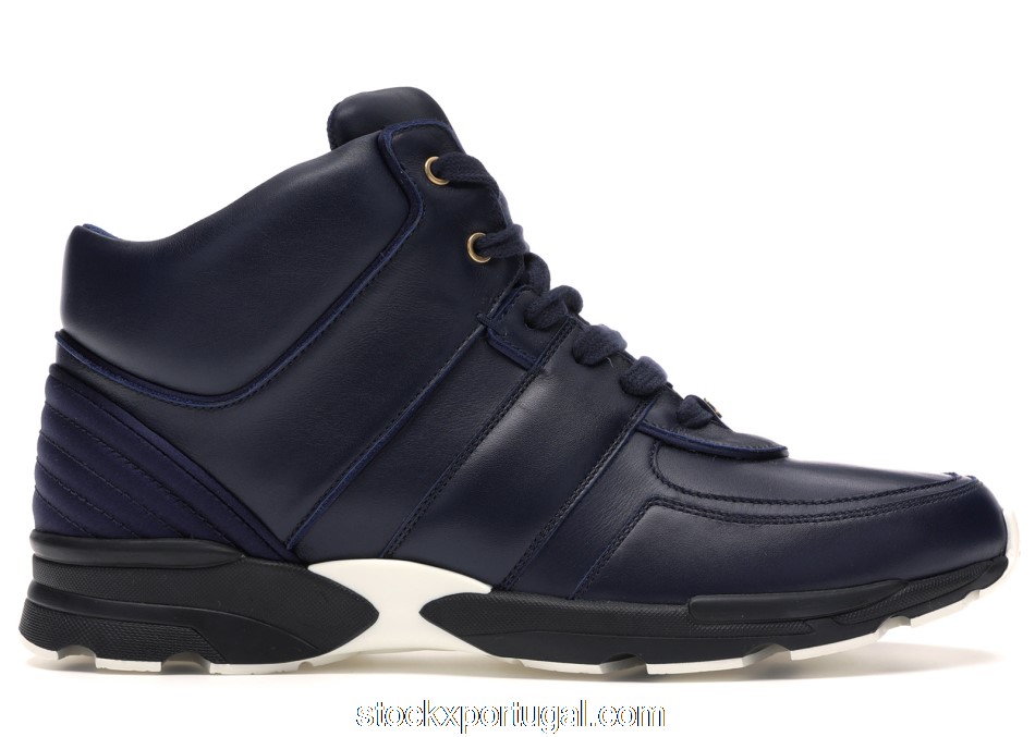 Outlet Chanel CC High Top Navy G31762 Y50578