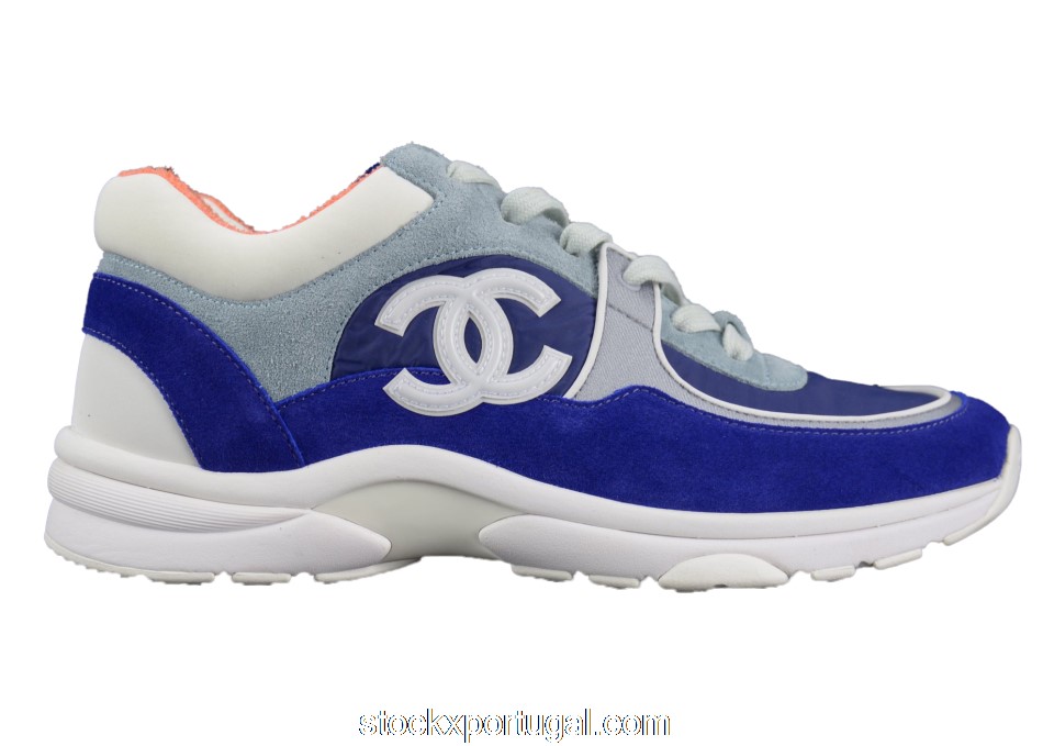 Outlet Chanel Low Top CC Purple Blue G34360 Y53536 K1981