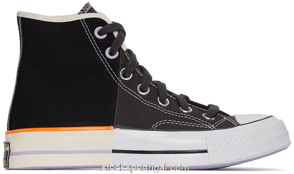 Outlet Converse Chuck Taylor All-Star 70 Hi Reconstructed Black