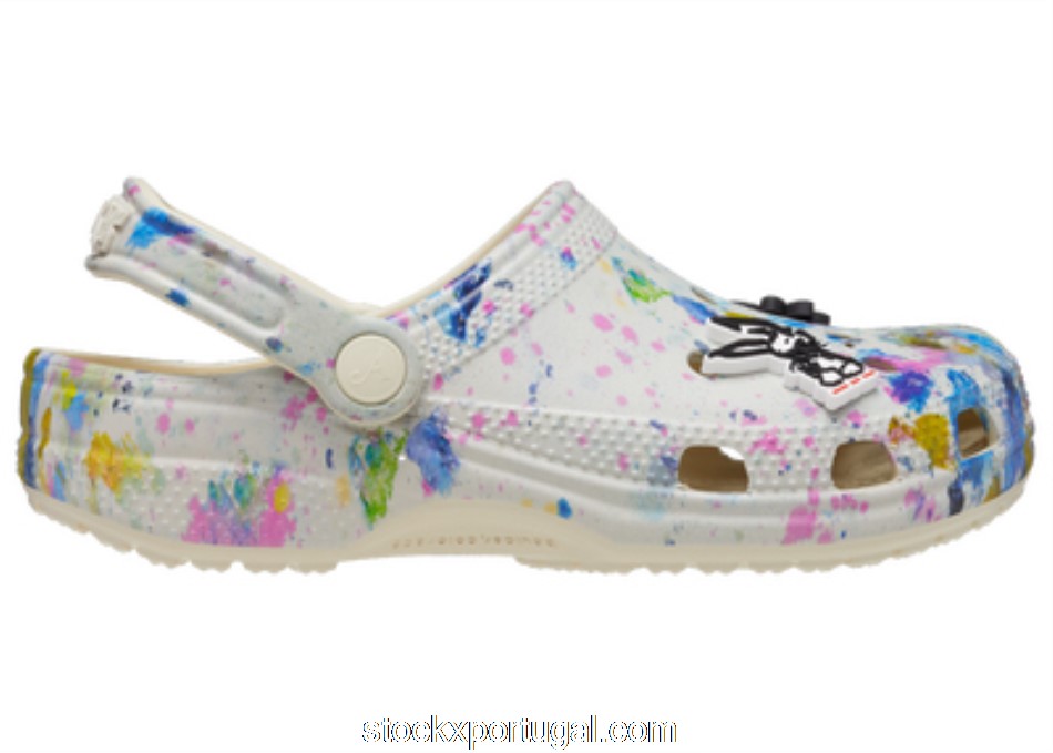 Outlet Crocs Classic Clog Awake NY White 207943-90H