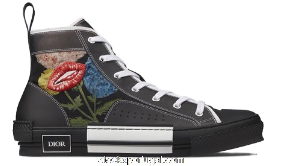 Outlet Dior B23 High Top Raymond Pettibon 3SH118YQM_H963