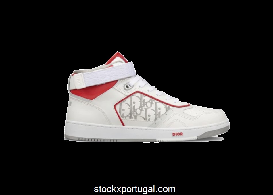Outlet Dior B27 High White Red 3SH132ZIJ_H063
