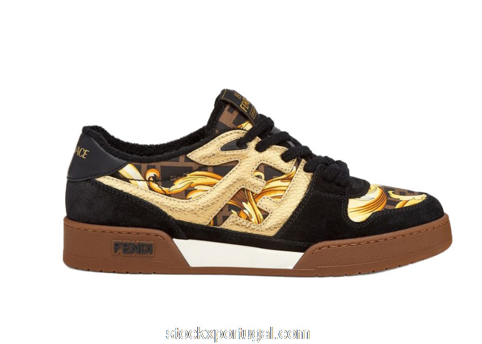 Outlet Fendi Fendace Match Black 7E1538AJYXF1HG0