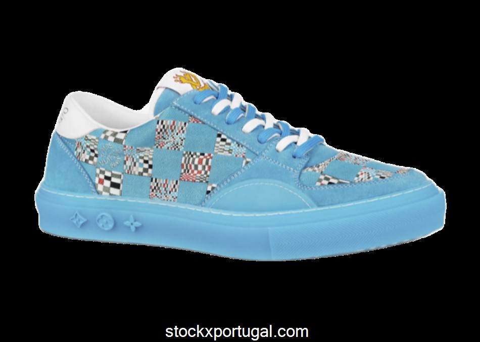 Outlet LV Ollie Blue Distorted Damier SS21 1A8Q59