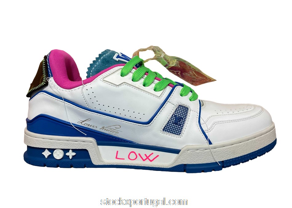 Outlet Louis Vuitton Trainer Neon Blue MS0251