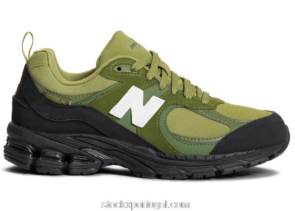 Outlet New Balance 2002R The Basement Olive Black M200RRBA/M2002RBB