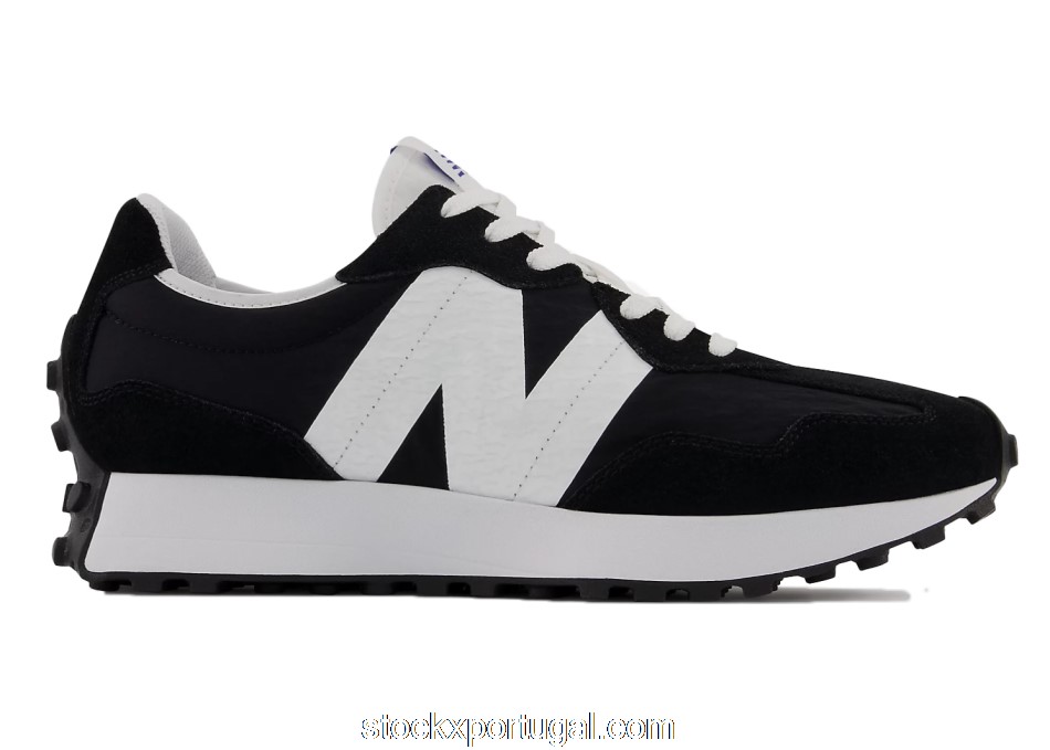 Outlet New Balance 327 Black White N MS327LF1