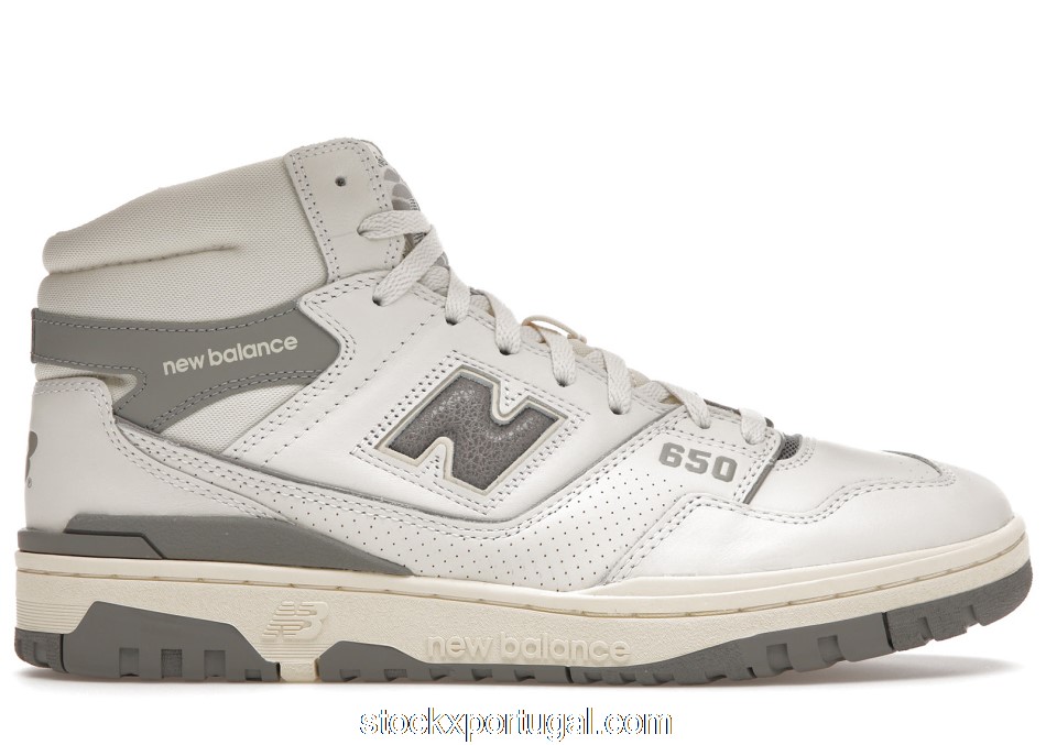 Outlet New Balance 650R Aime Leon Dore White Grey BB650RA1