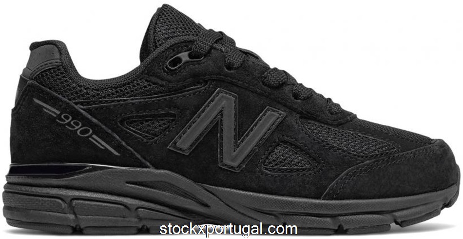 Outlet New Balance 990v4 Black (GS) KJ990TBG