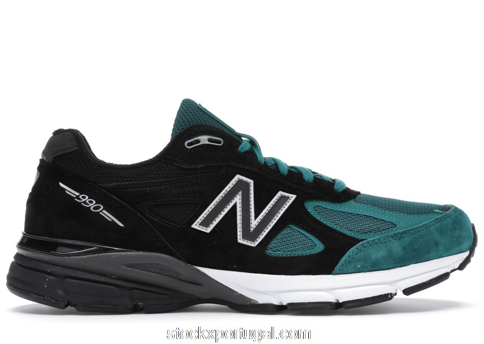 Outlet New Balance 990v4 Black Teal (YCMC) M990JB4