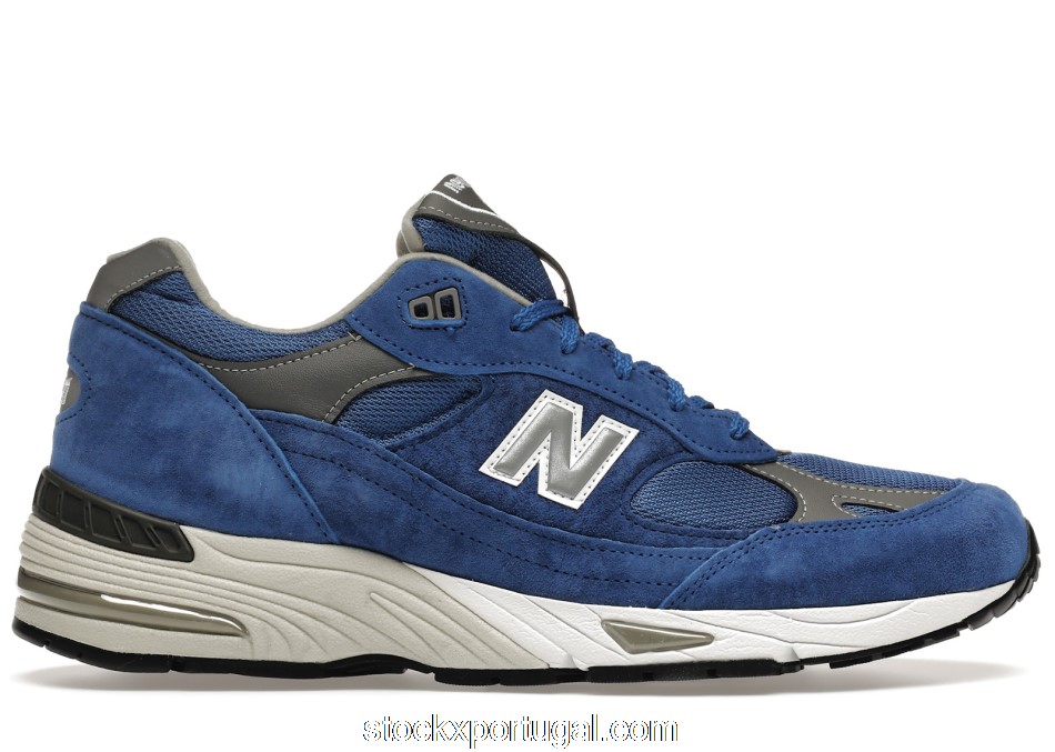 Outlet New Balance 991 Bright Blue (Made in UK)
