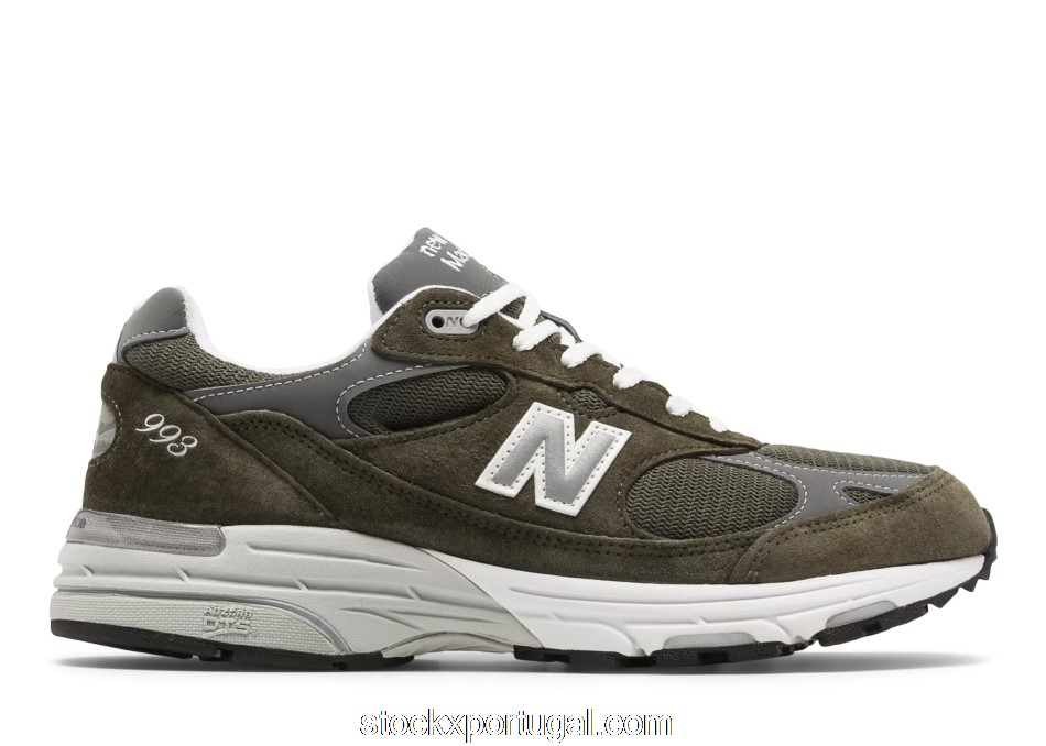 Outlet New Balance 993 MiUSA Military Green MR993MG