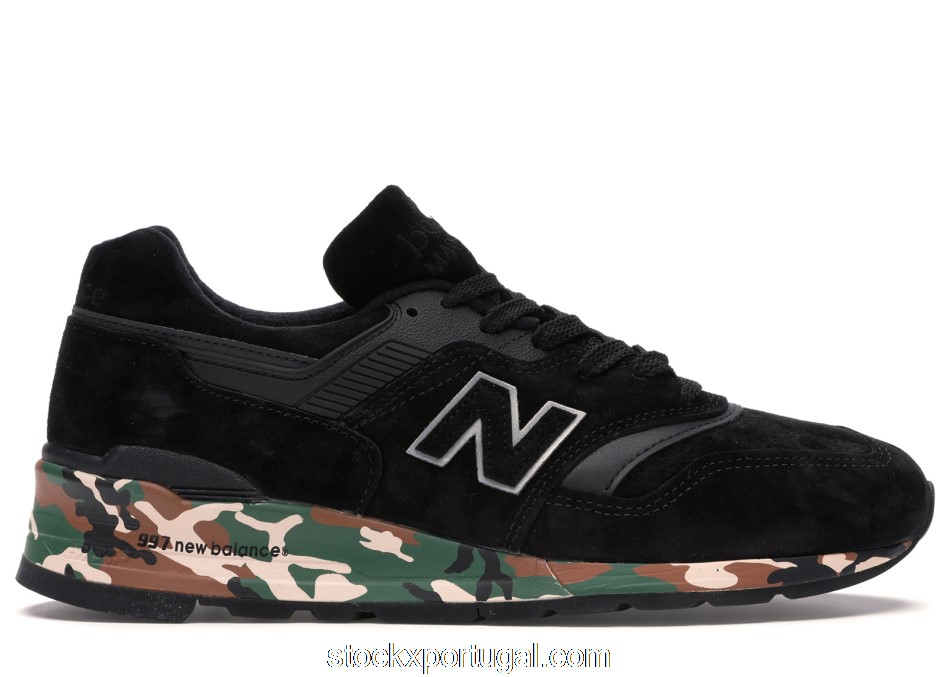 Outlet New Balance 997 Black Camo Midsole M997MP/M997CMO