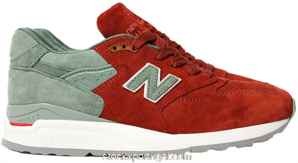Outlet New Balance 998 Concepts Rivalry Pack Boston (Regular Box) M998BMG