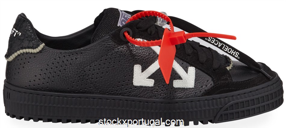 Outlet OFF-WHITE 3.0 Polo Low Black White