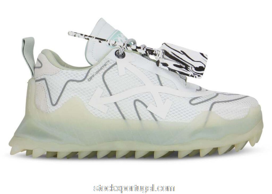 Outlet OFF-WHITE Odsy-1000 White/SIlver SS21 OMIA179R21FAB0010172