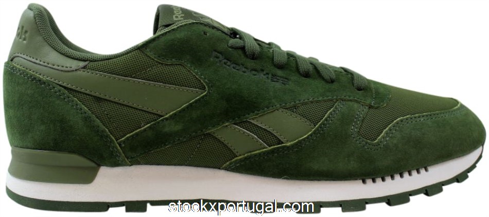Outlet Reebok Classic Leather Clip ELE Moss AQ9792