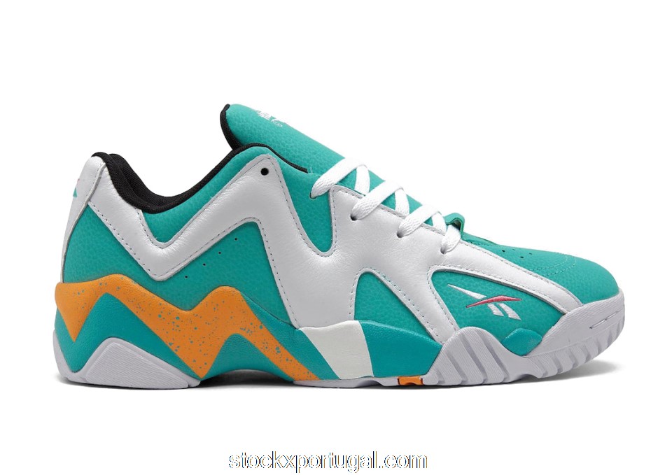 Outlet Reebok Kamikaze II Low Spearmint Maximum Orange GX6120