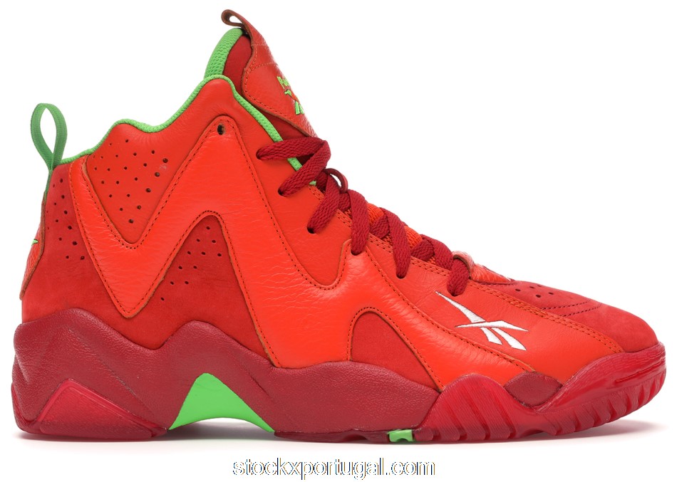 Outlet Reebok Kamikaze II Packer Shoes Chili Pepper V53622