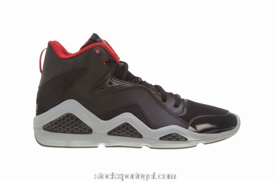 Outlet Reebok Kamikaze III Mid NC Black Grey Red J82831