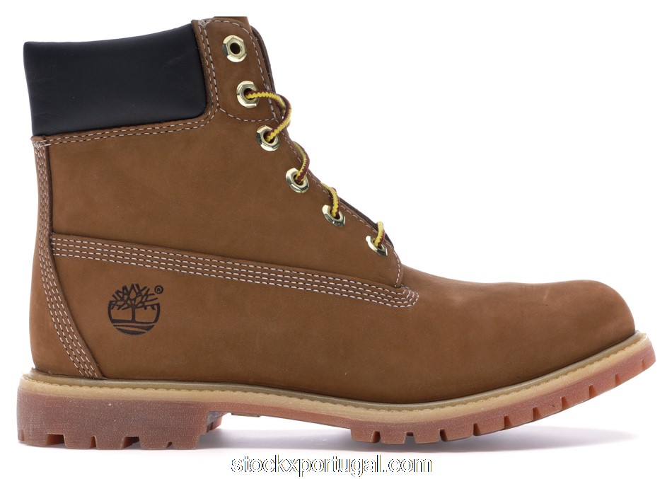 Outlet Timberland 6in Premium Boot Rust Nubuck (W) TB010360