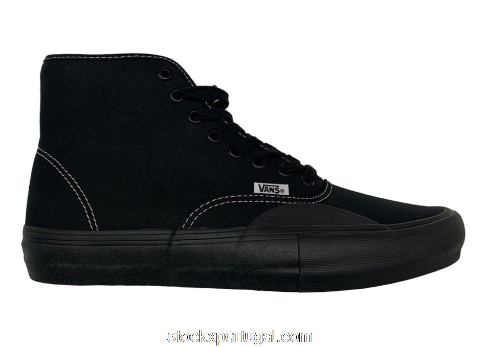 Outlet Vans Authentic Hi Hockey AA Black