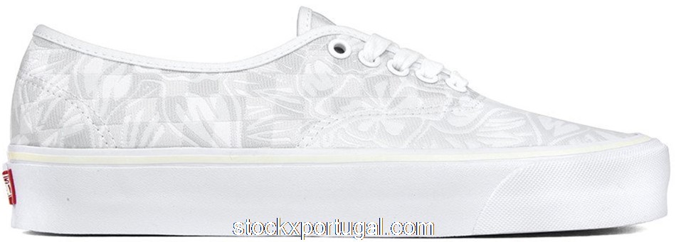 Outlet Vans Authentic Jungle Check White VN0A38EUN85