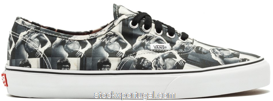 Outlet Vans Authentic Supreme Bruce Lee (White) VN0000ANM