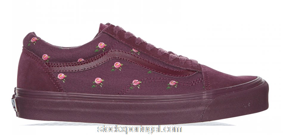 Outlet Vans Old Skool Undercover Bordeaux VA36C8NTI