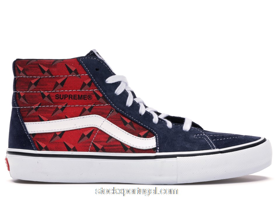 Outlet Vans Sk8-Hi Supreme Diamond Plate Navy