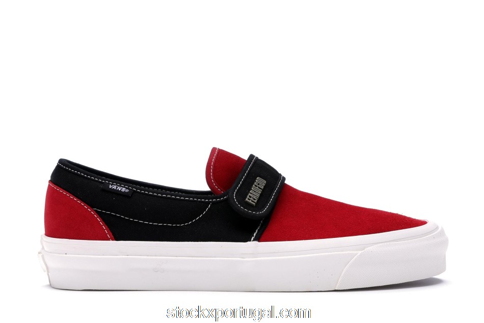 Outlet Vans Slip-On 47 V DX Fear of God Red Black VN0A3J9FPQR