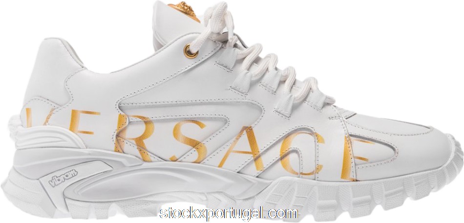 Outlet Versace Amico Trainer Low x Kith White VSDSU7404-DVG4G-DB5O