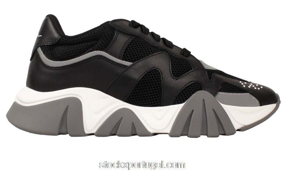 Outlet Versace Squalo Black White DSU7703DVTREG