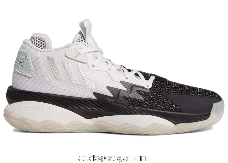 Outlet adidas Dame 8 Grey Black GY0379