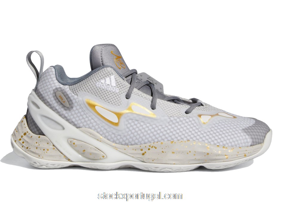 Outlet adidas Exhibit A Candace Parker Grey Gold GY0992