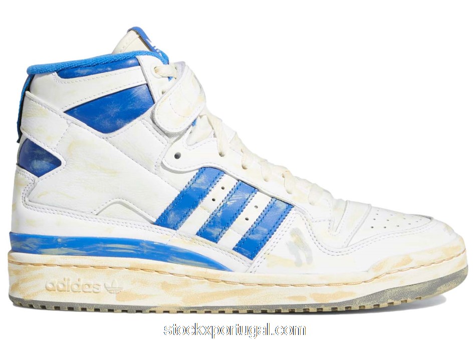 Outlet adidas Forum 84 Hi AEC White Blue GZ6467