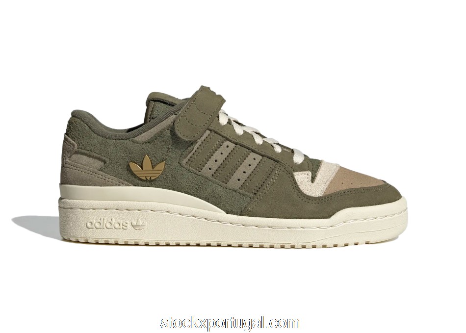 Outlet adidas Forum 84 Low Green Suede (W) GX5075