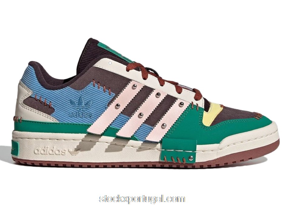 Outlet adidas Forum Low Melting Sadness Patchwork White GW8724